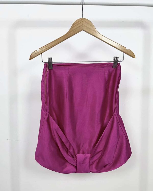 Saia rosa acetinada L'CECCI - 36