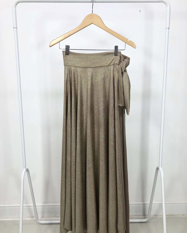 Saia dourada transpassada AGILITA - 34