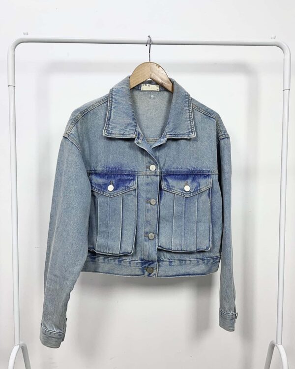 Jaqueta jeans clara IDA - 38 - VENDIDO SISTEMA OTO