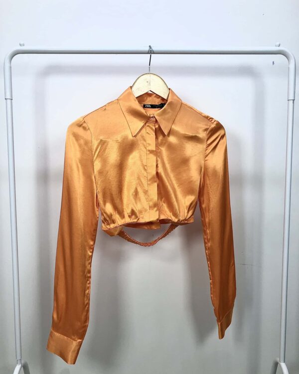 Camisa laranja ZARA - PP