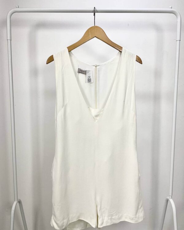 Macaquinho branco ABRAND - 38 - VENDIDO SIST OTO