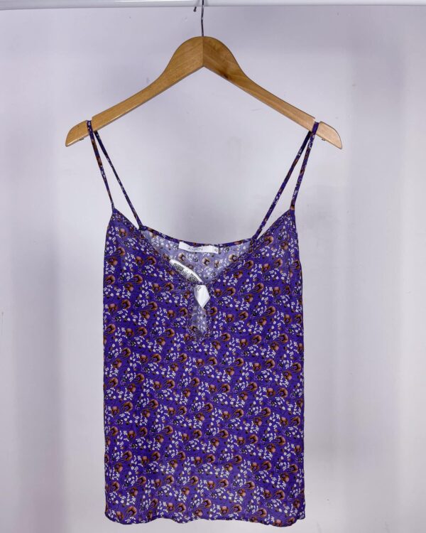 Blusa roxa com estamp ATEEN - 42 - VENDIDO SISTEMA OTO