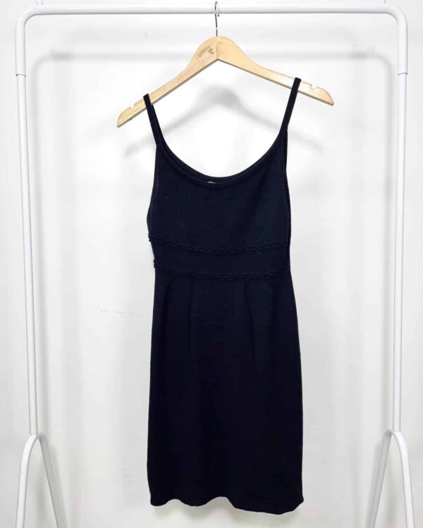 Vestido curto preto de tricot ANIMALE - P - VENDIDO SISTEMA OTO