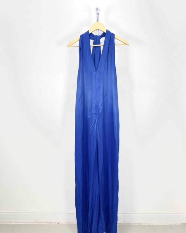 Vestido longo azul ZARA - M - VENDIDO SISTEMA OTO