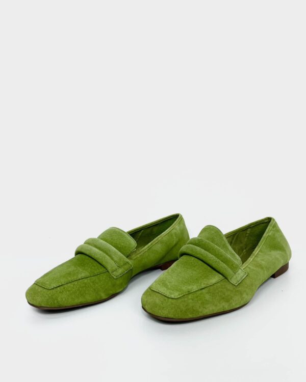 Mocassim verde AREZZO - 35 *nunca usado* - VENNDIDO SIST OTO
