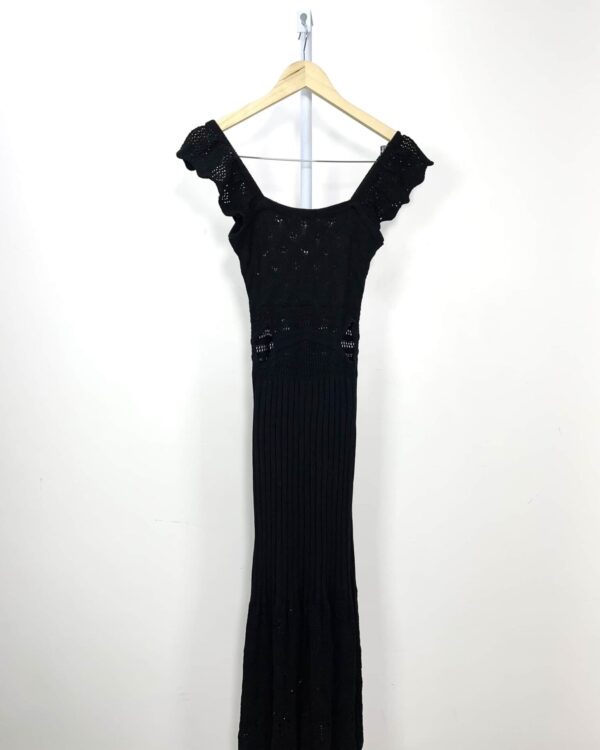 Vestido tricot preto VILA BOUTIQUE - ÚNICO *nunca usado* - VENDIDO SISTEMA OTO
