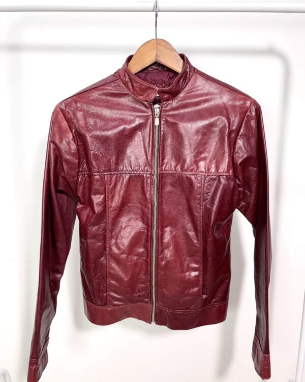 Jaqueta pu bordô COLATTO - M - VENDIDO SISTEMA OTO