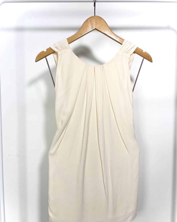 Blusa decotada nas costas off white CRIS BARROS - 36