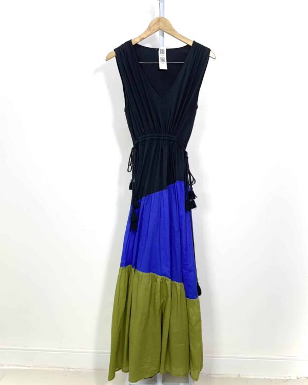 Vestido colorido sem manga CANTÃO -  P - vendido sistema oto