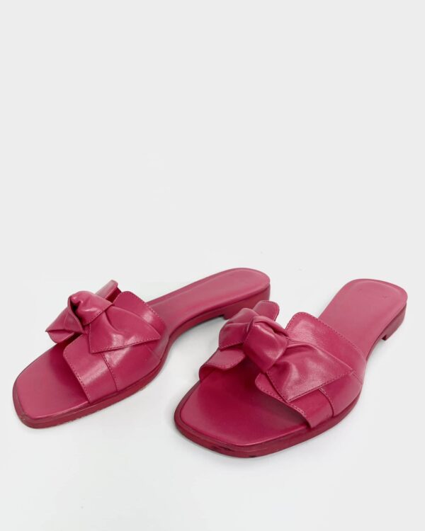 Rasteira rosa com laço ALEXANDRE BIRMAN - 38