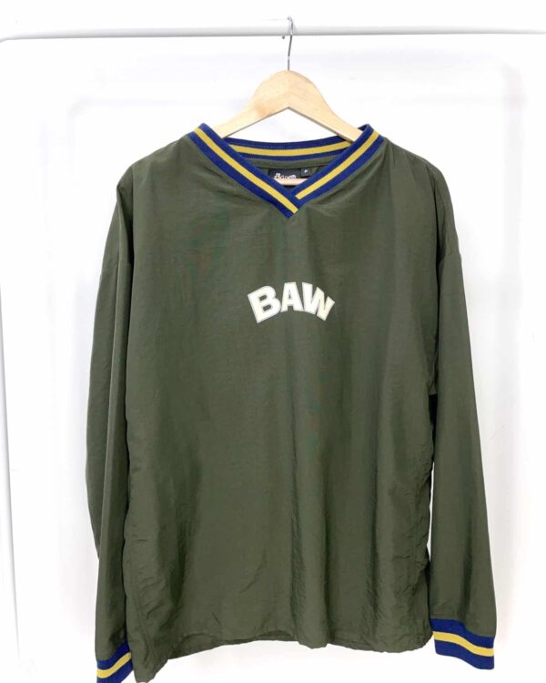 Blusa de manga comprida verde BAW - P *nunca usado*