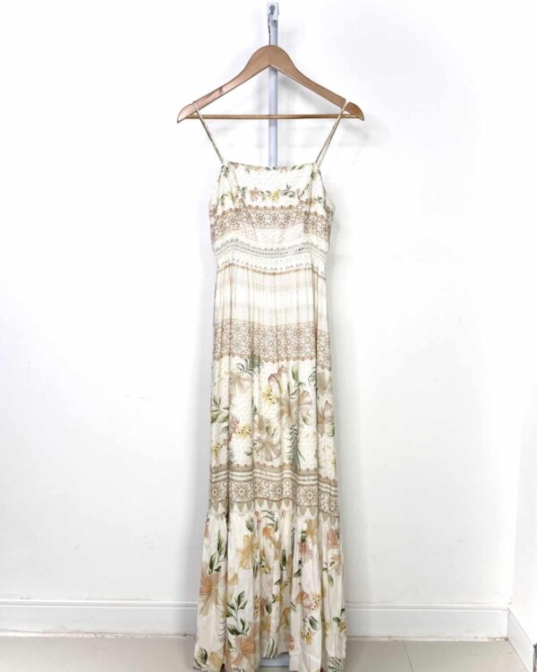 Vestido etampado com detalhes DRESS TO - P