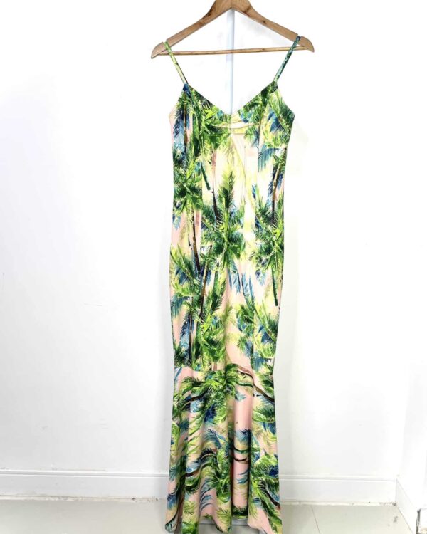 Vestido colorido longo LITT - 38 - VENDIDO SISTEMA OTO