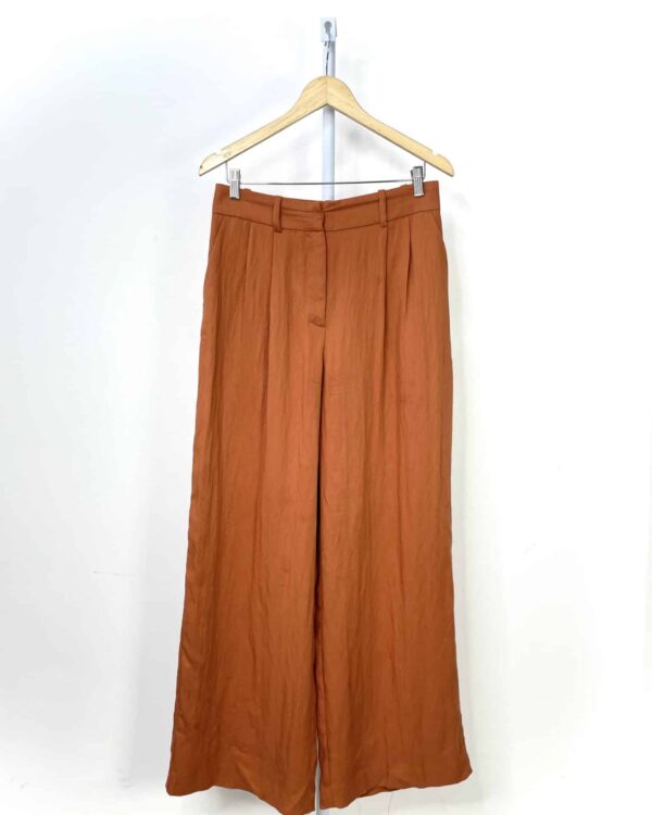 Calça terracota ZARA - M - VENDIDO SISTEMA OTO