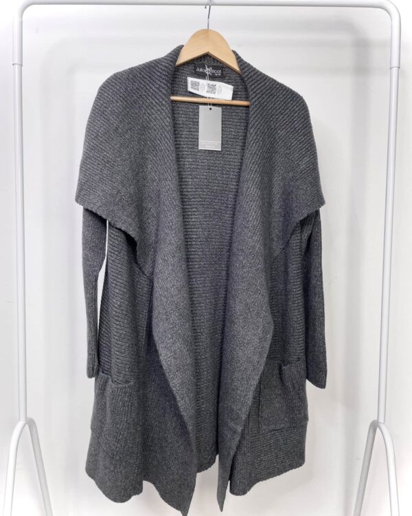 Cardigan cinza escuro JACONINE - M *nunca usado* - VENDIDO SIST OTO