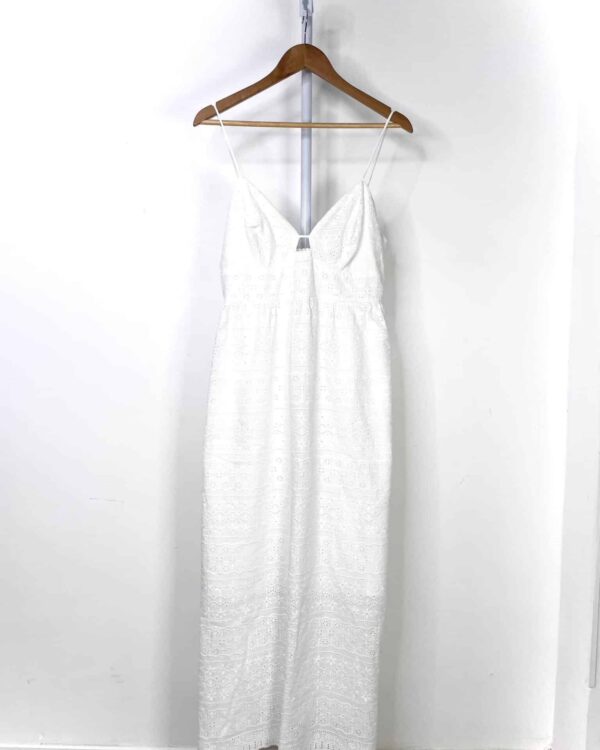 Vestido midi de laise MANU MANU - 42 - VENDIDO SISTEMA OTO