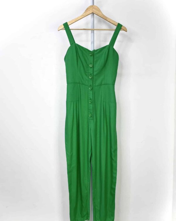 Macacão verde ABRAND - 38 - VENDIDO SISTEMA OTO