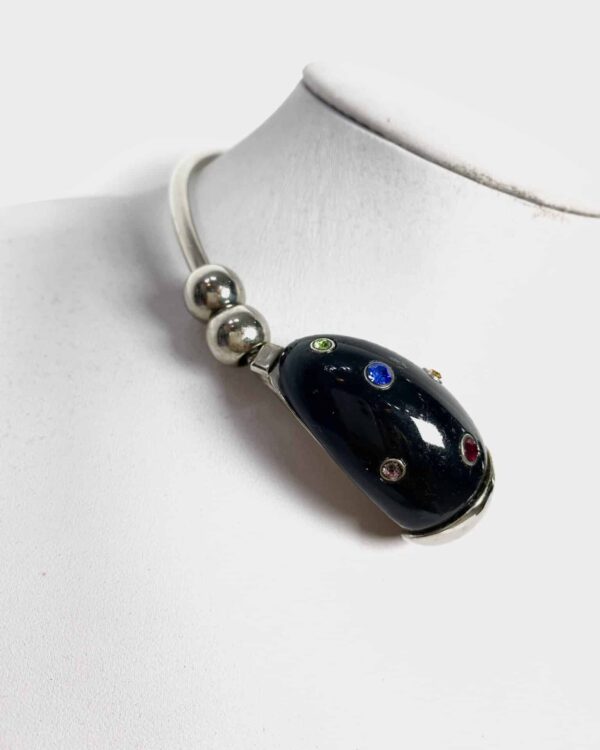 Choker casulo preto ISABAHIA - VENDIDO SIST OTO