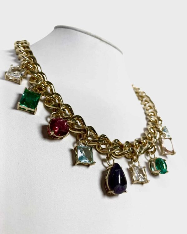 Cinto corrente pedras ISABAHIA - VENDIDO SISTEMA OTO