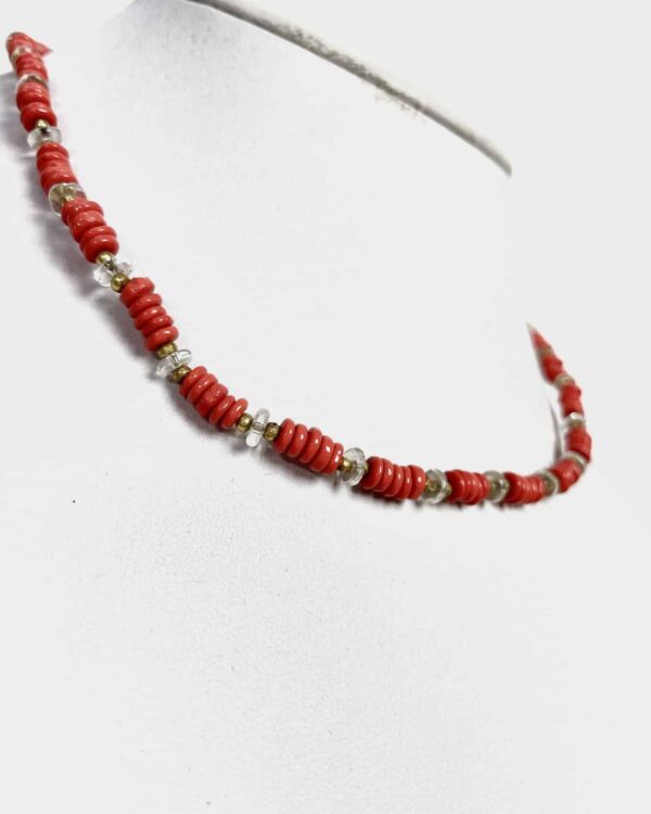 Colar coral ISABAHIA