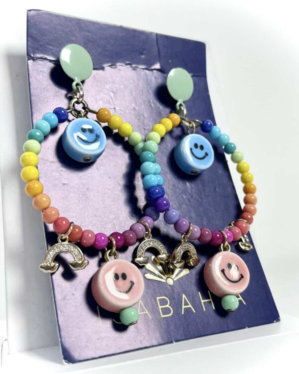 Brinco smiles ISABAHIA - VENDIDO SISTEMA OTO