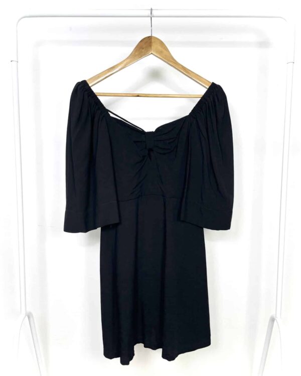 Vestido curto ptero detalhe no decote MARIA FILÓ - PP *nunca usado*