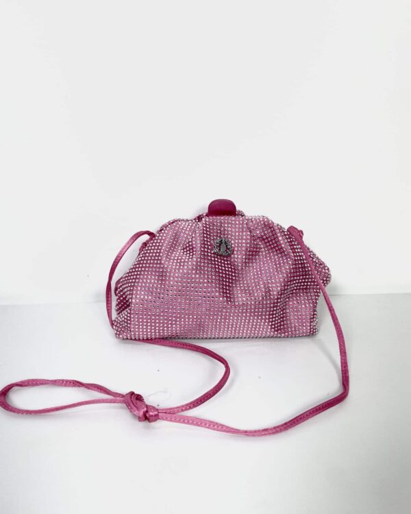 Bolsa rosa pequena com brilhos ISLA - VENDIDO SISTEMA OTTO