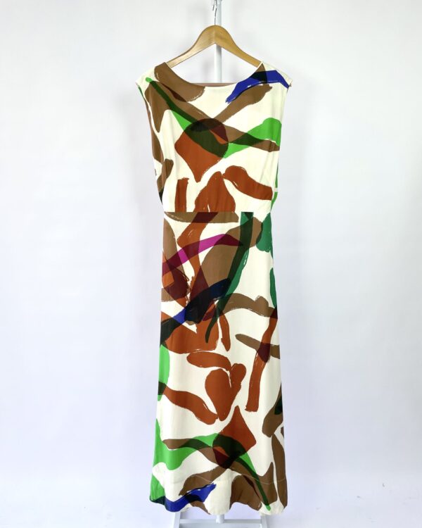 Vestido colorido decote costas OSKLEN - M