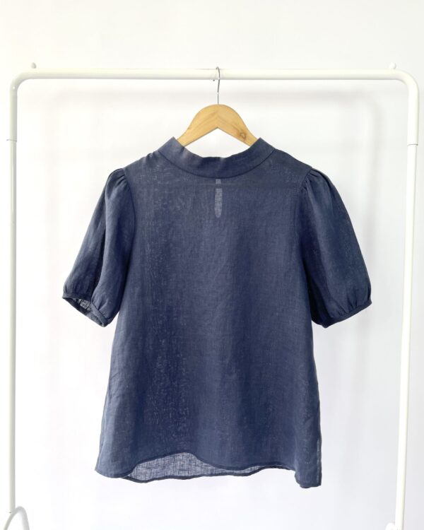 Blusa azul escura PIU.BRAND - M - VENDIDO SISTEMA OTO