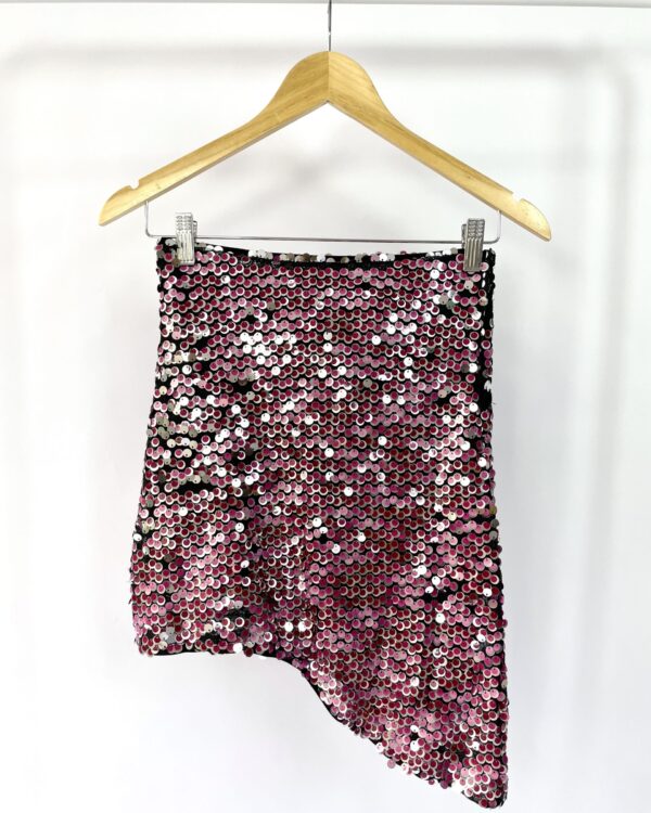 Saia paetê rosa FÓRUM - 36 *nunca usado* - VENDIDO SIST OTO