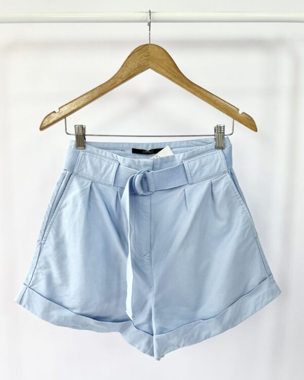 Short azul claro com cinto ANIMALE - 36 - VENDIDO SISTEMA OTO