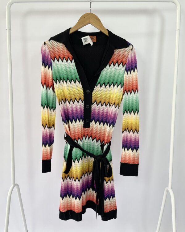 Vestido colorido tricot MISSONI - 38