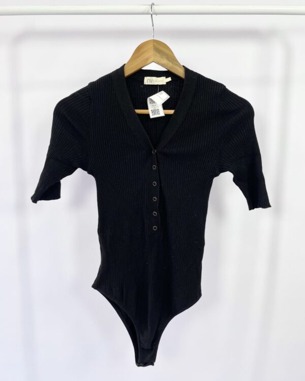 Body preto tricot NV - P