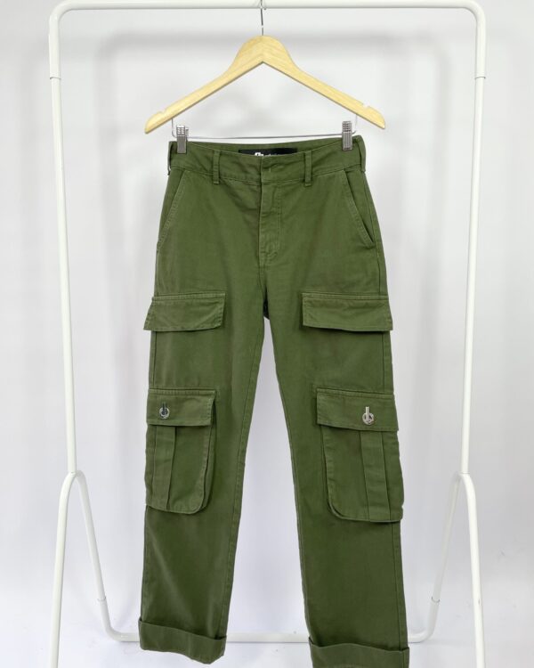 Calça sarja verde musgo COLCCI - 36 - VENDIDO SISTEMA OTO