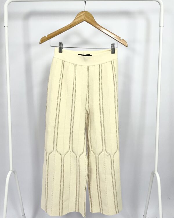 Calça tricot pantacout bege MARIA FILÓ - P - VENDIDO SISTEMA OTO