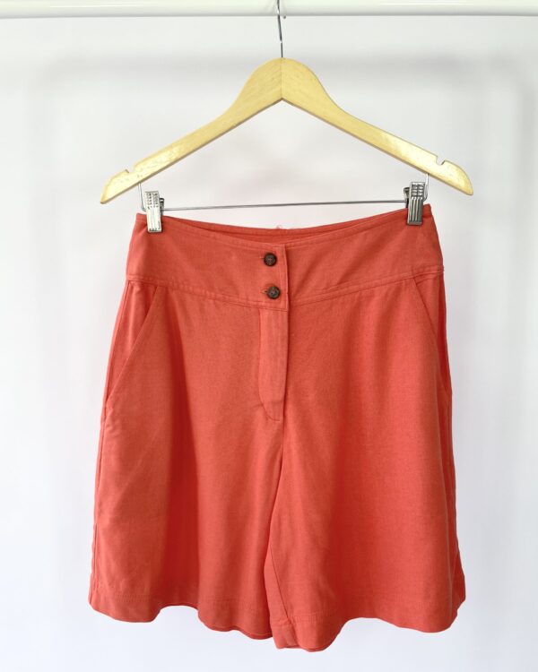 Bermuda linho laranja SACADA - 38 - VENDIDO SISTEMA OTO