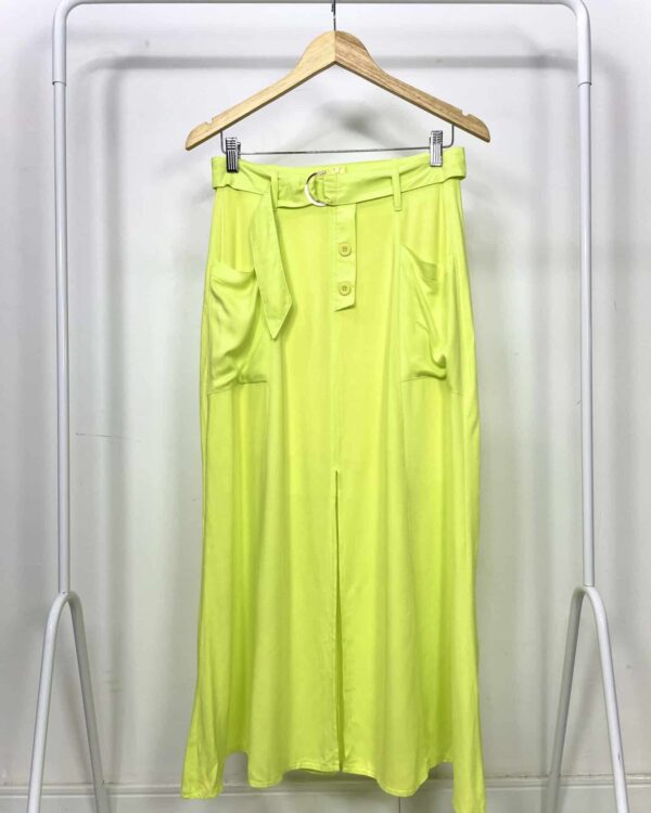 Saia verde limão SML - P