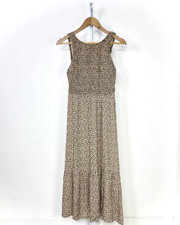 Vestido lastex no busto marrom ANIMALE - 40- VENDIDO SISTEMA OTTO