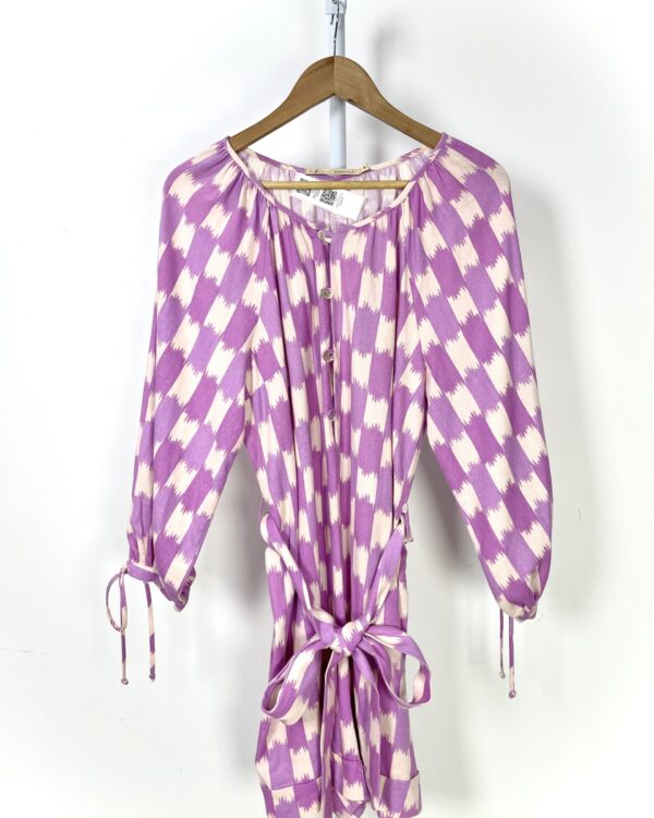 Macaquinho roxo e rosa MARIA FILÓ - M - VENDIDO SIST OTO