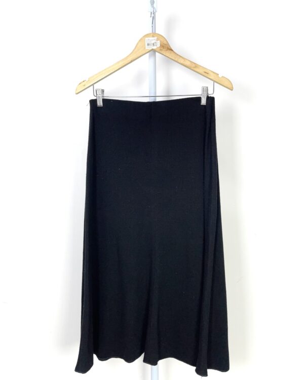 Saia preta tricot ZARA - M - VENDIDO SISTEMA OTO