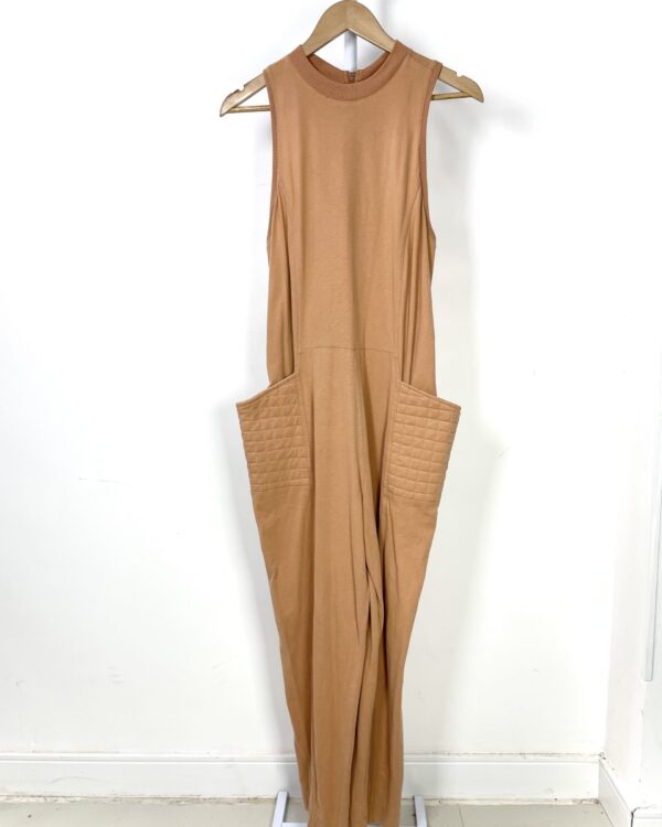 Macacão salmão DRESS TO - M -  VENDIDO SISTEMA OTO