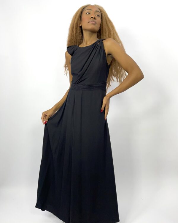 Vestido longo preto MIELE - 38