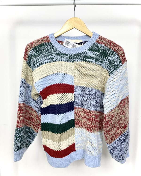 Casaco colorido de tricot CRIS BARROS - P- VENDIDO SISTEMA OTTO