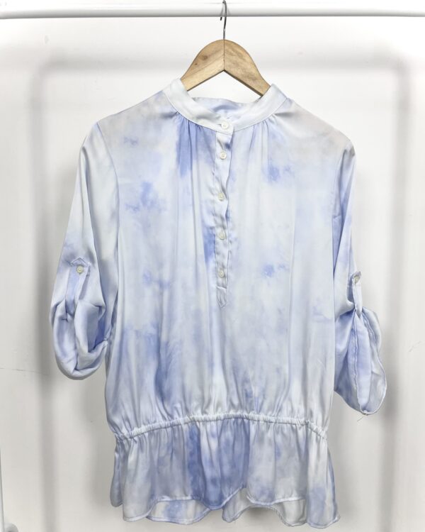 Camisa azul cetim MICHAEL KORS - M - VENDIDO SISTEMA OTO