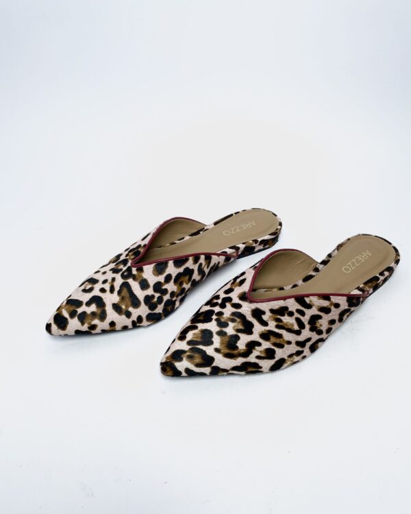 Mule aberta estampa onça AREZZO - 37 * nunca usado* - VENDIDO SIST OTO