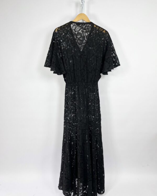 Vestido de renda preta MIXED - 36 P VENDIDO SISTEMA OTO