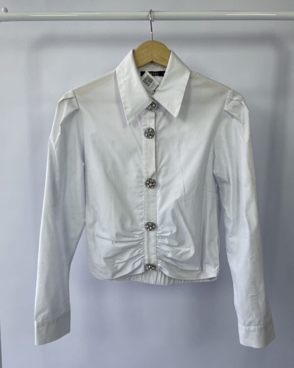 Camisa algodao detalhe botoes MIXED -P