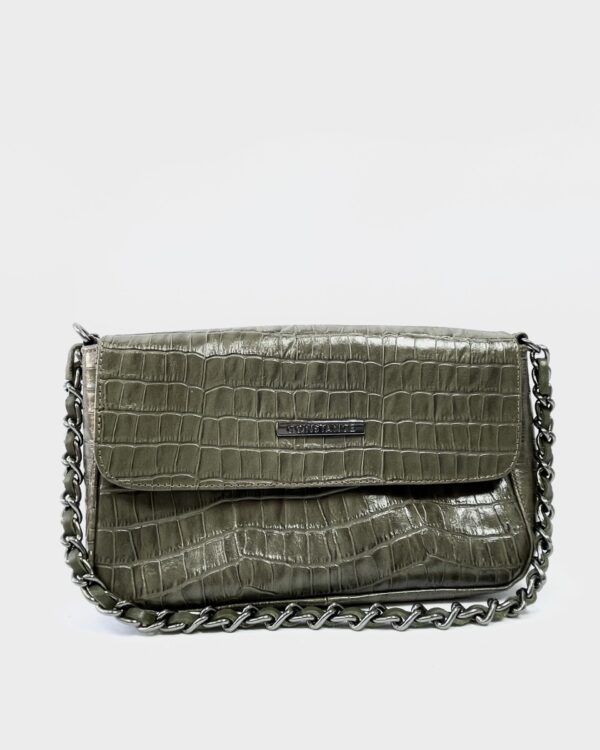 Bolsa pequena verde musgo CONSTANCE - VENDIDO SISTEMA OTO