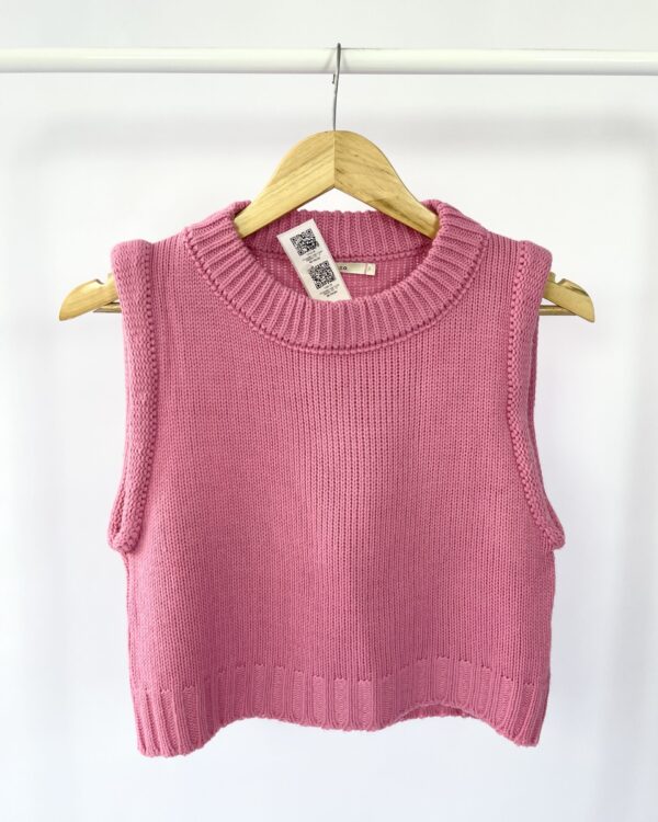 Cropped rosa tricot DRESS TO - P - VENDIDO SIST OTO