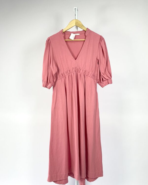 Vestido rosa com mangas DRESS TO - P - VENDIDO SISTEMA OTO